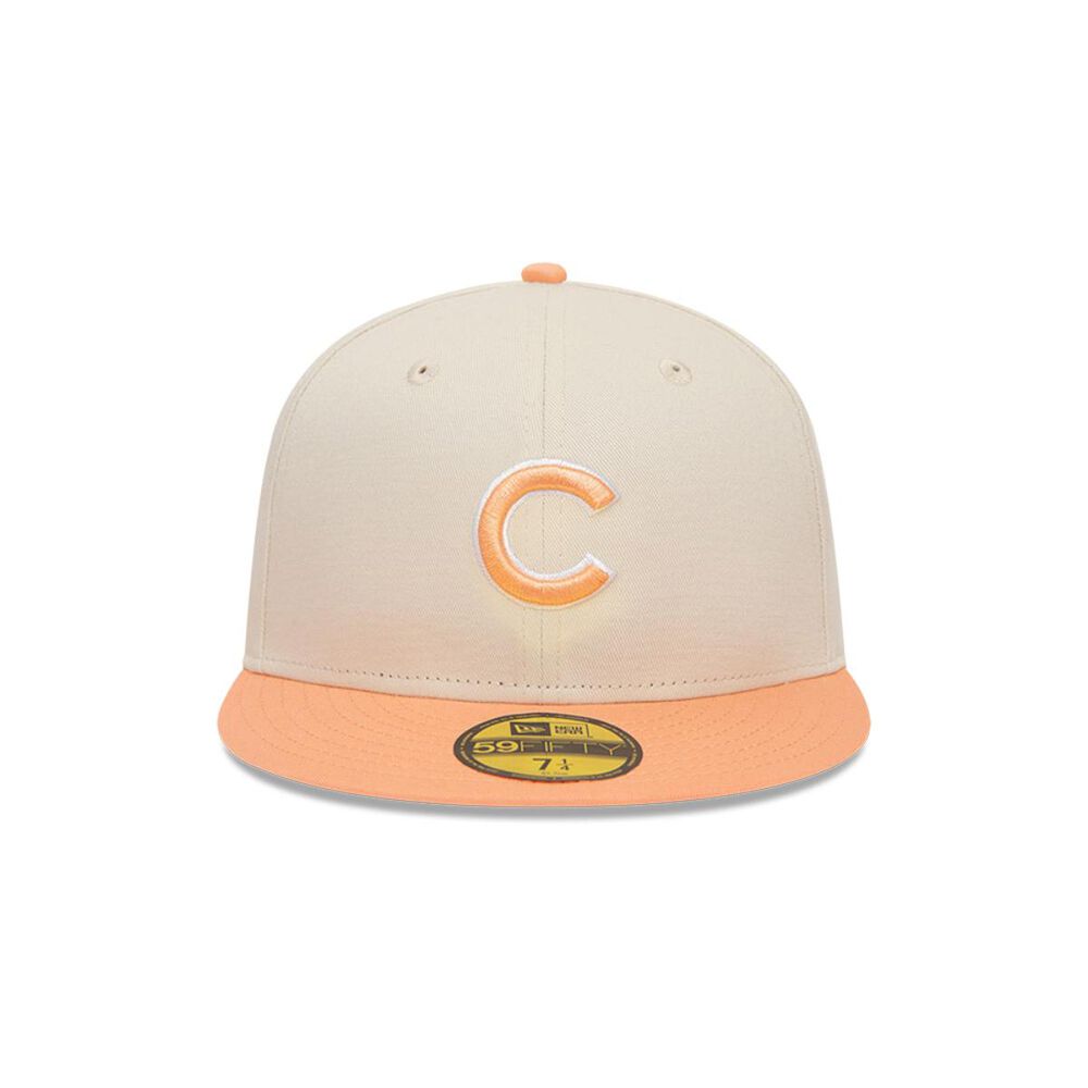 Gorra 59fifty Chicago Cubs Pastel Pack Light Beige image number 3.0